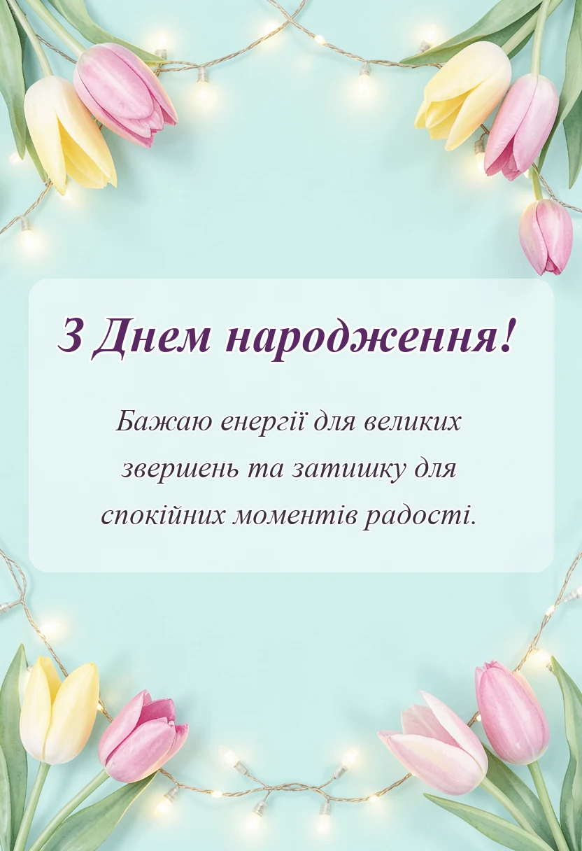 святкова картинка: креативні ідеї привітання з днем народження