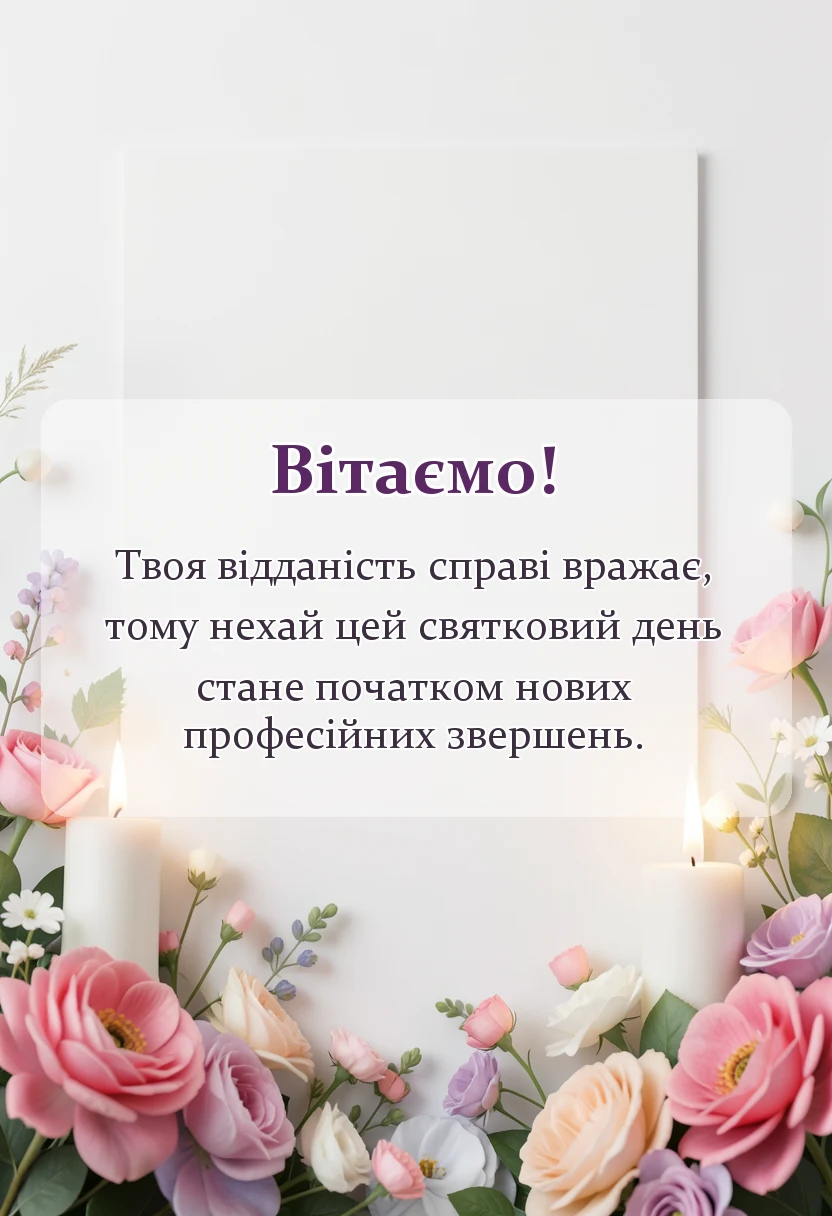 вітальна листівка - картинки вітаю з професійним святом