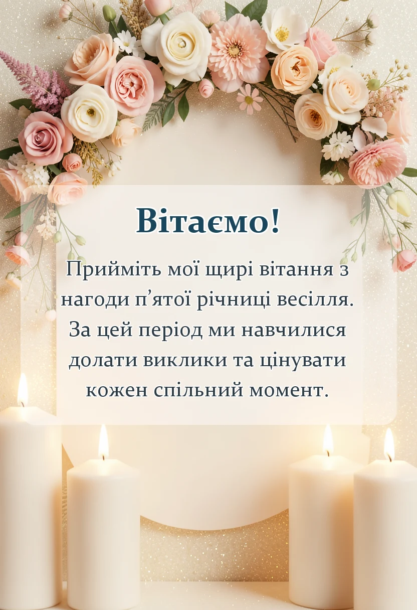 вітальна листівка - картинки з роковиною весілля чоловіку