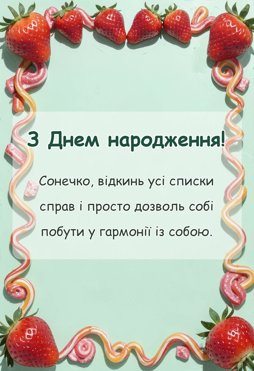 листівка з побажанням - побажання гарно провести час