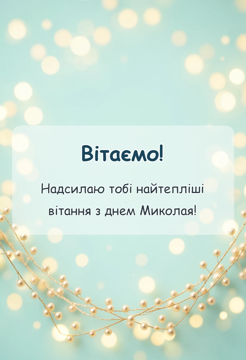 унікальна листівка - картинки з миколаєм