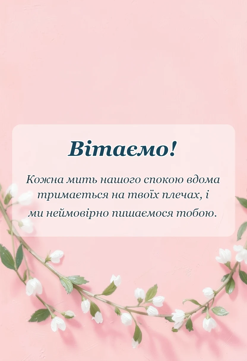 вітальна листівка - привітання з днем збройних сил україни у прозі своїми словами