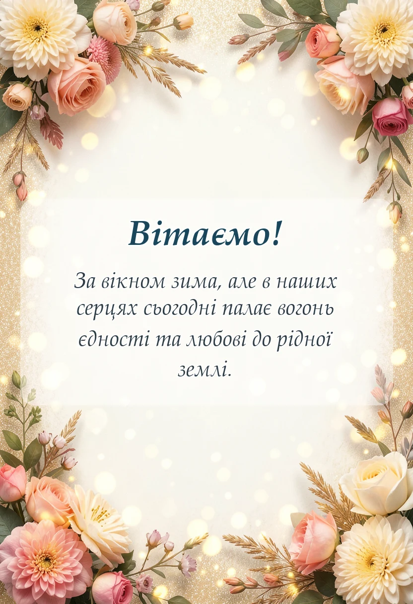 листівка з побажанням - привітання з різдвом христовим картинки патріотичні своїми словами