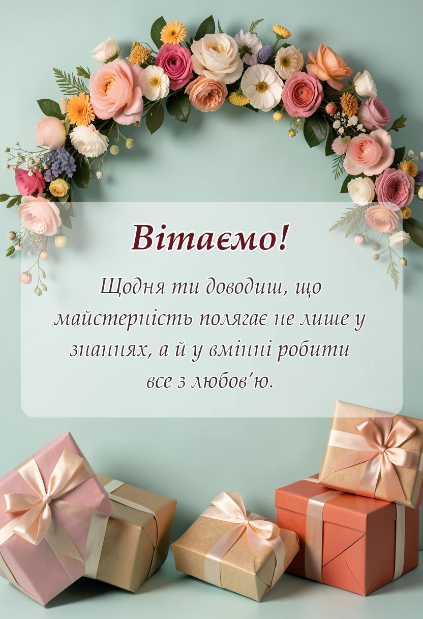 унікальна листівка - картинки вітаю з професійним святом