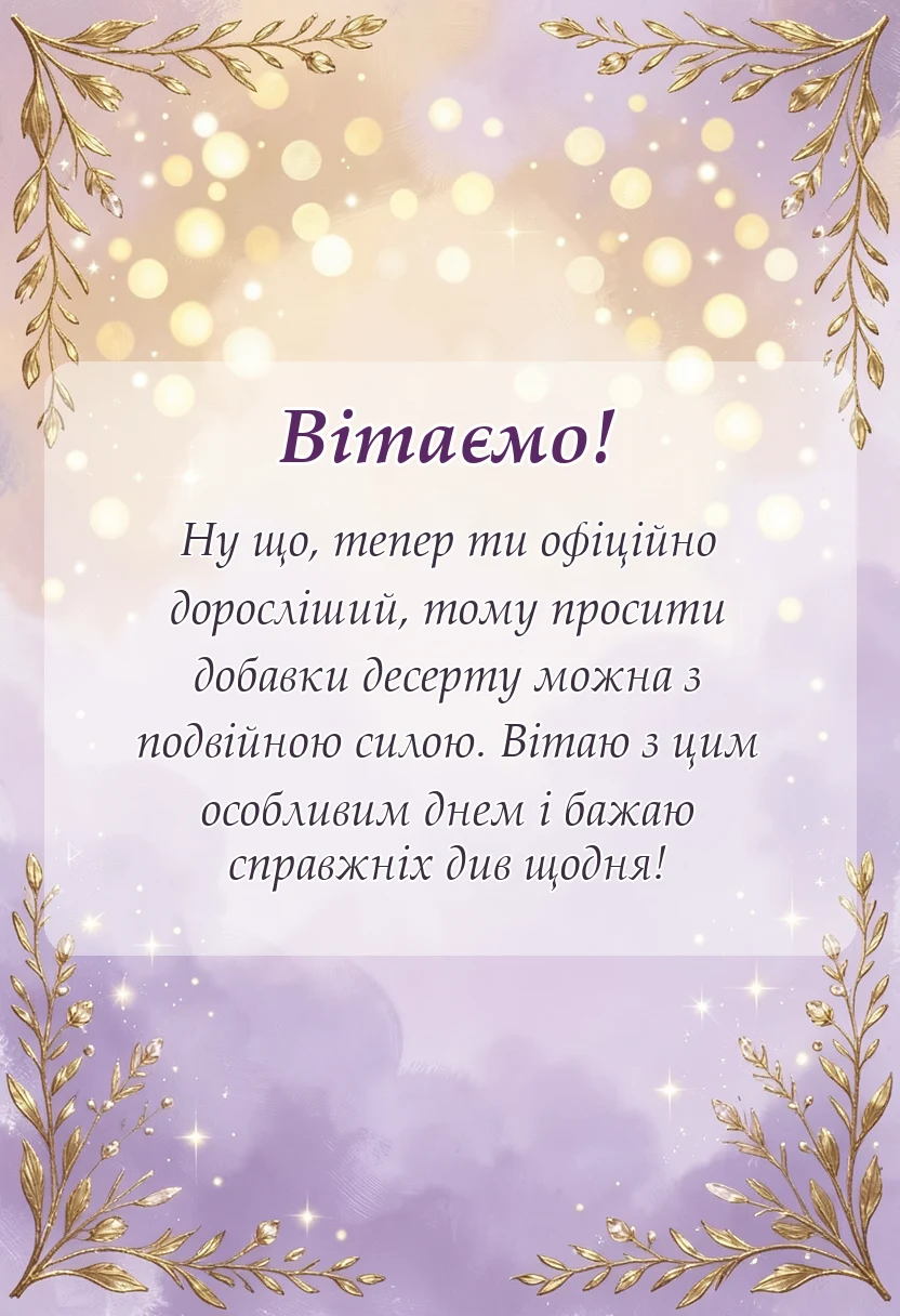 унікальна листівка - слова привітання з першим причастям прозою