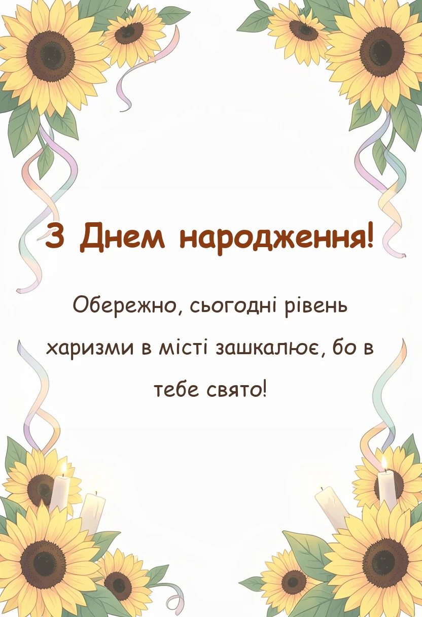 вітальна листівка - ніжні слова для внучки