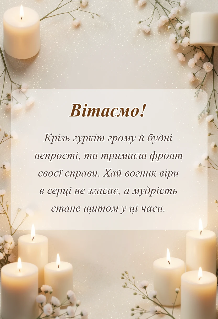 красива листівка: привітання з професійним святом під час війни